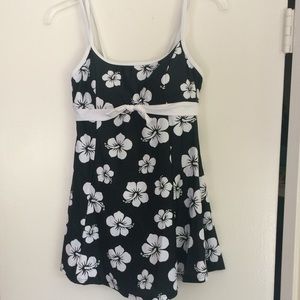 Disney Floral Hawaiian Swimsuit